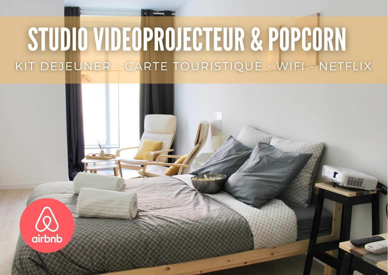 Apartament Studio Videoprojecteur & Popcorn - Proche Victoire Bordeaux Zewnętrze zdjęcie